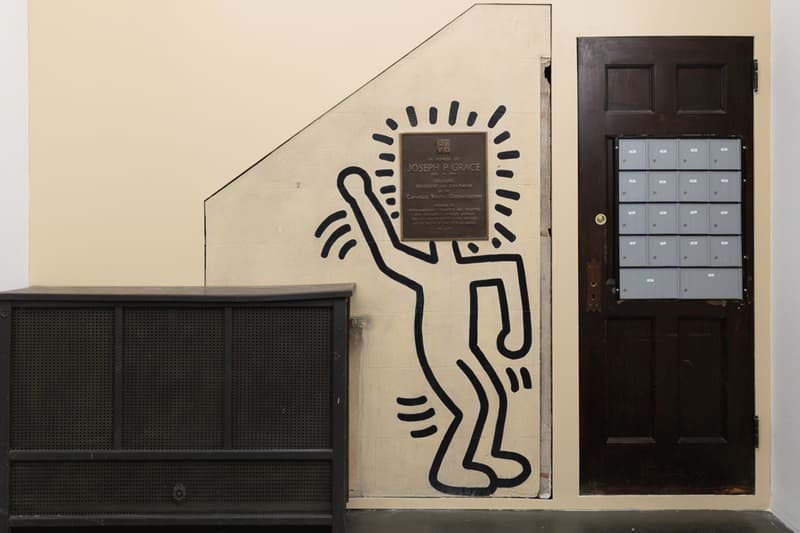 Keith Haring 'Radiant Baby' Grace House Mural Bonhams