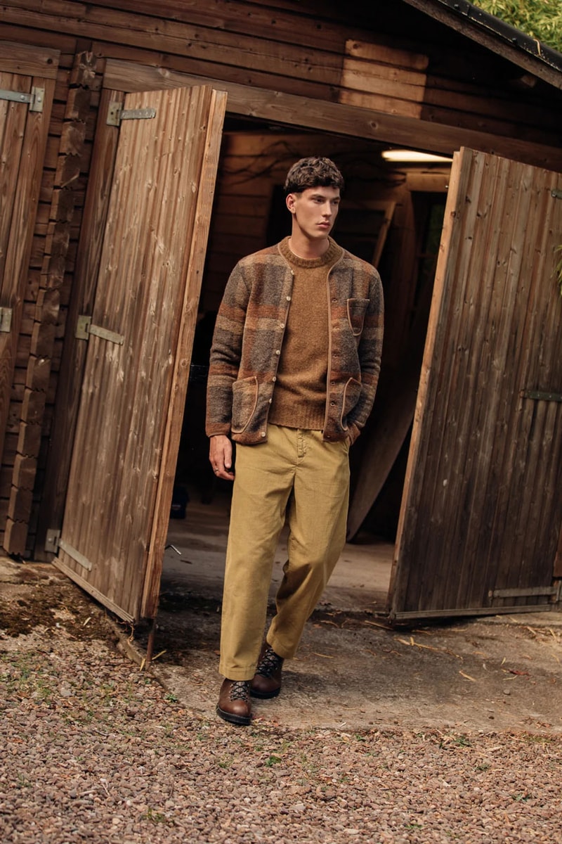 Kestin Fall Winter 2022 Collection Scotland Fashion Contemporary John Muir Way East Lothian Scotland Bernat Klein Neist Fleece