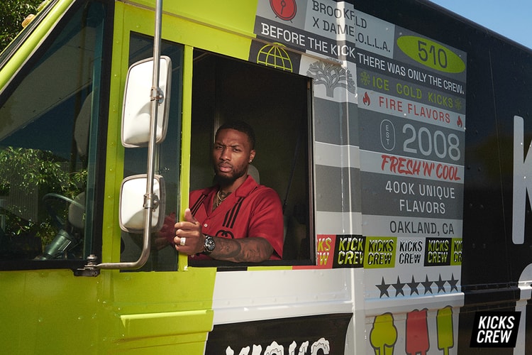 KICKS CREW Taps Damian Lillard for First Brand Partnership