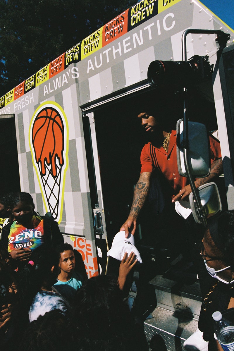 damian lillard kicks crew campaign video oakland sneakers community ice cream truck