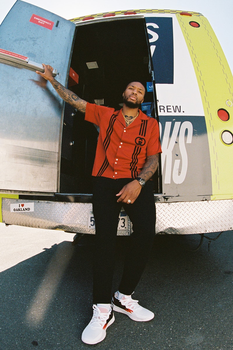 damian lillard kicks crew campaign video oakland sneakers community ice cream truck