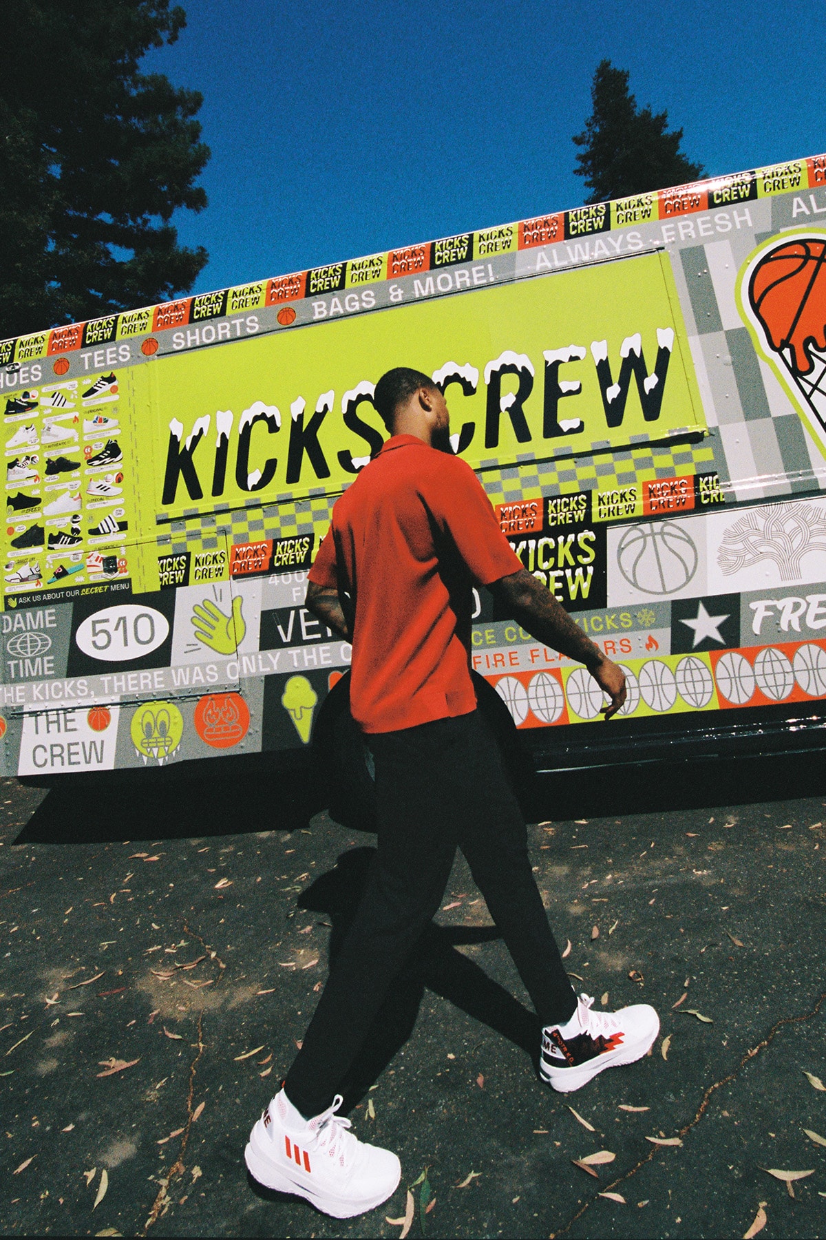 damian lillard kicks crew campaign video oakland sneakers community ice cream truck