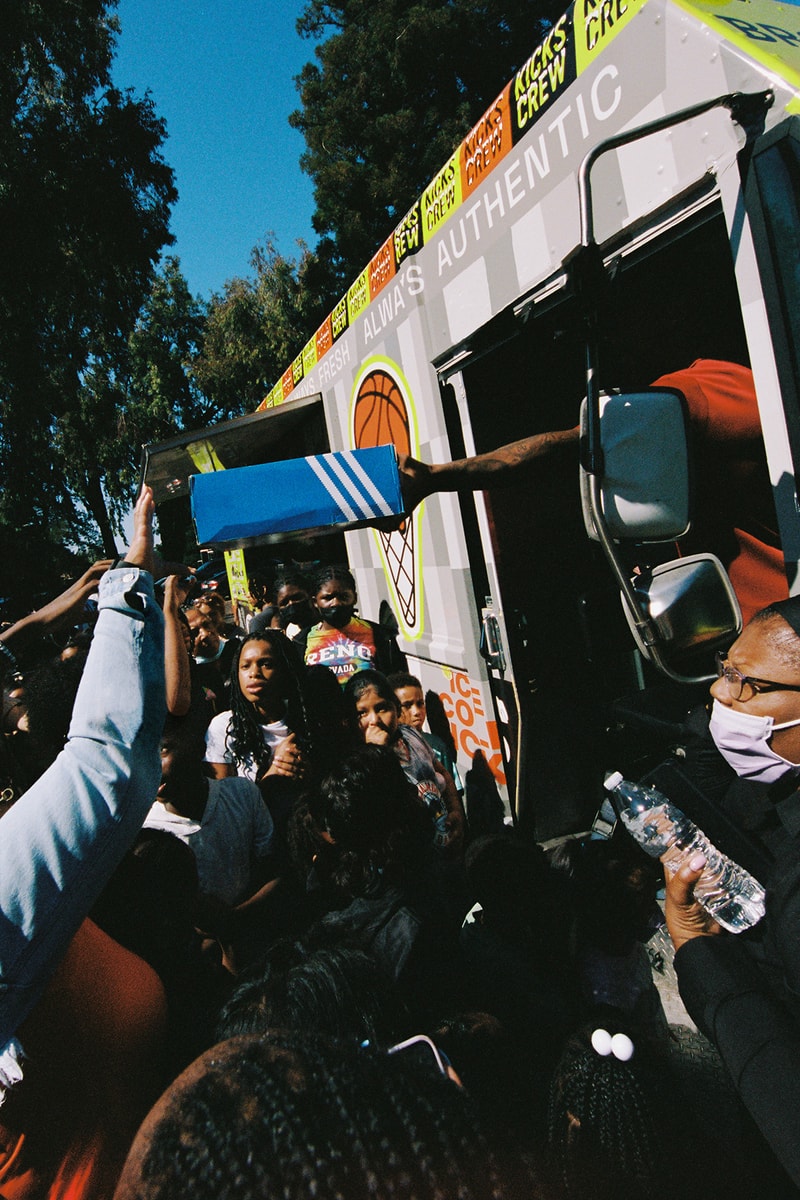 damian lillard kicks crew campaign video oakland sneakers community ice cream truck