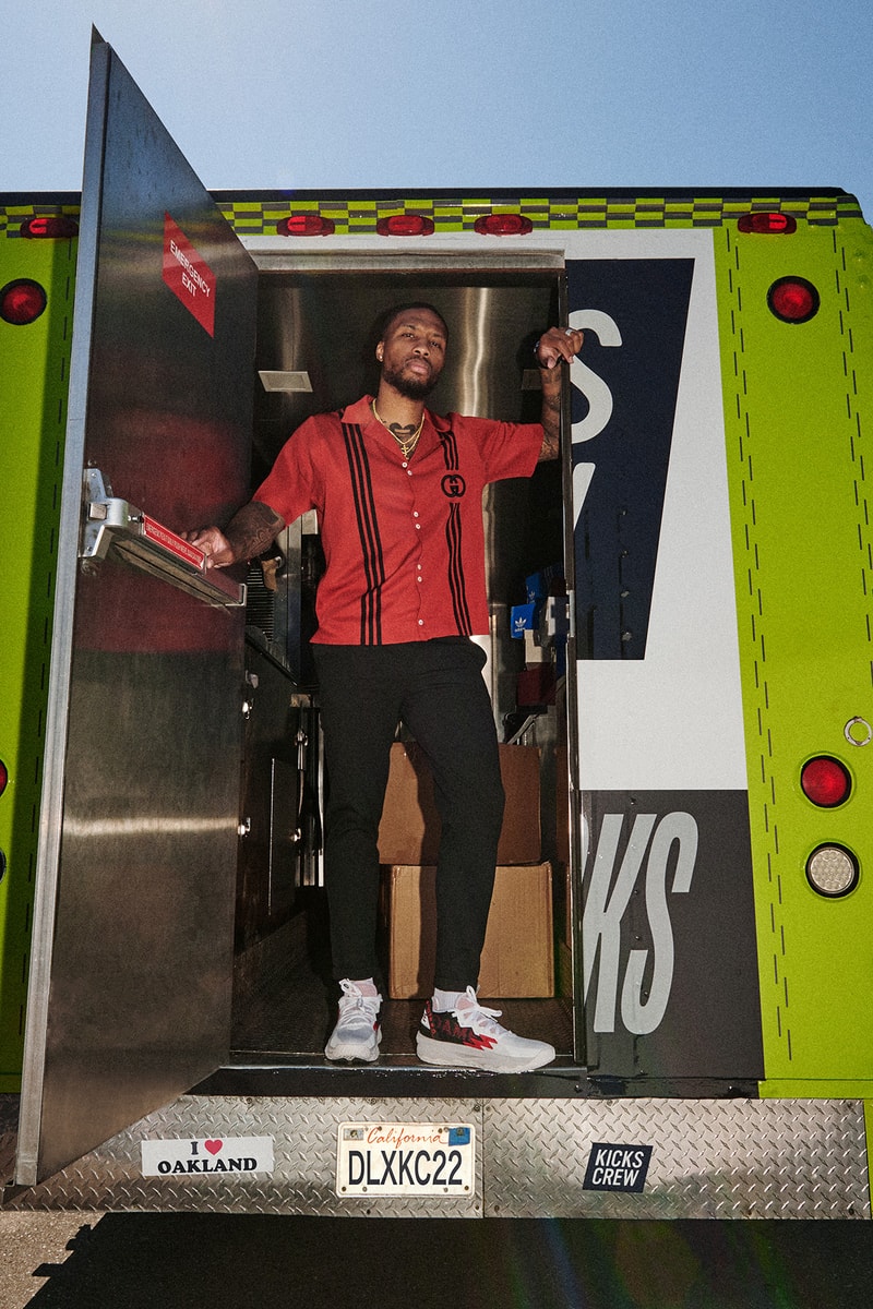 damian lillard kicks crew campaign video oakland sneakers community ice cream truck