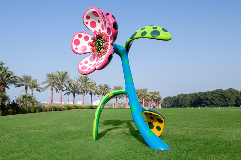 Yayoi Kusama World Cup Exhibition my soul blooms forever museum of islamic art mia park large scale exhibition opening info