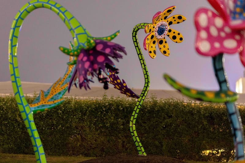 Yayoi Kusama World Cup Exhibition my soul blooms forever museum of islamic art mia park large scale exhibition opening info