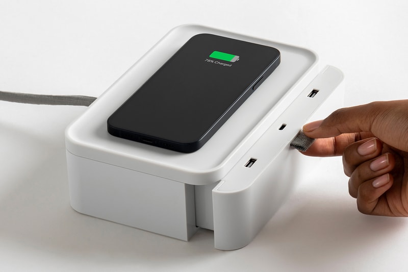 LAYER and Vitra Ampi Sleek Desktop Charging Station 