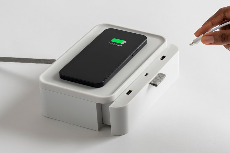 LAYER and Vitra Ampi Sleek Desktop Charging Station 