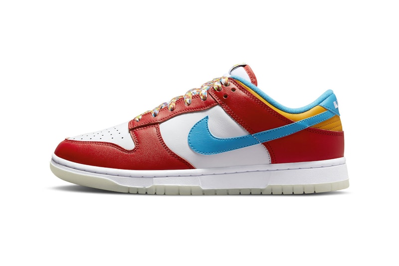 LeBron James Nike Dunk Low Fruity Pebbles DH8009-600 Release Info