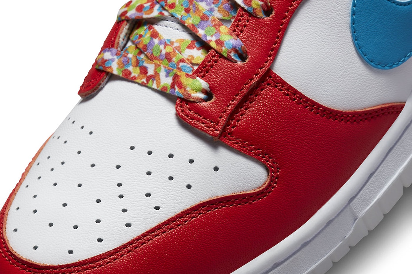 LeBron James Nike Dunk Low Fruity Pebbles DH8009-600 Release Info