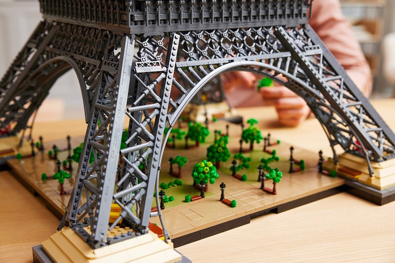 LEGO Presents 5 Foot Eiffel Tower Figure icons travel history french paris landmark release info date price