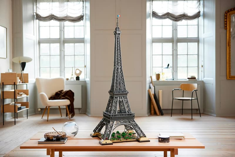 LEGO Presents 5 Foot Eiffel Tower Figure icons travel history french paris landmark release info date price