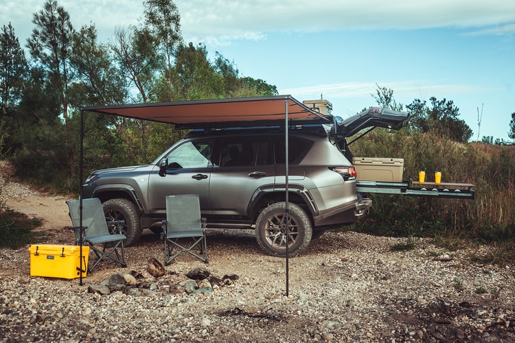 Lexus Collaborates With Hiraku Co. and YETI for Off-Road LX 600 Alpine Lifestyle Concept
