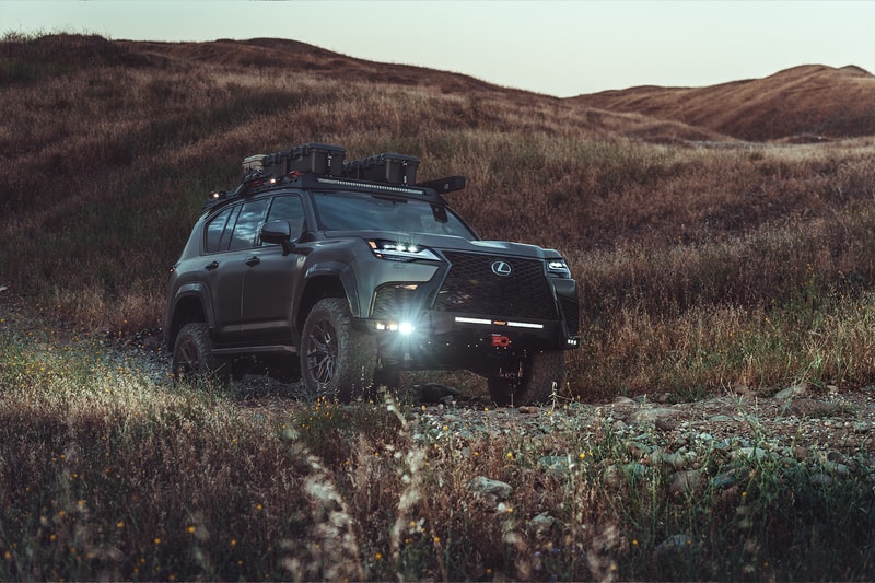 lexus USA Yeti Hiraku overlander SUV LX600 Alpine SEMA info suvs luxury camping outdoors 