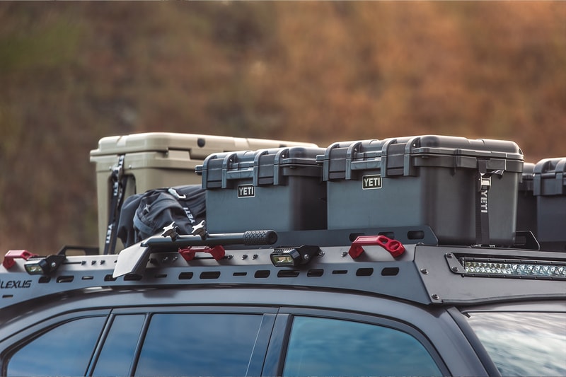 lexus USA Yeti Hiraku overlander SUV LX600 Alpine SEMA info suvs luxury camping outdoors 