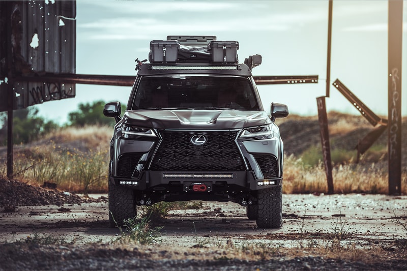 lexus USA Yeti Hiraku overlander SUV LX600 Alpine SEMA info suvs luxury camping outdoors 