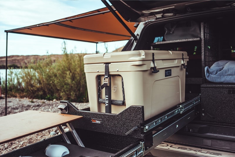 lexus USA Yeti Hiraku overlander SUV LX600 Alpine SEMA info suvs luxury camping outdoors 
