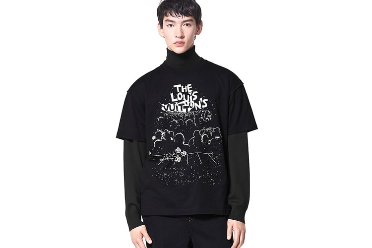 Louis Vuitton Drops Vintage Band Merch-Inspired T-Shirt