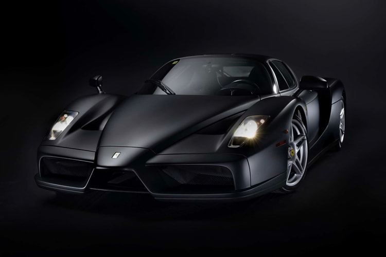 RM Sotheby's Auctions One-Off Factory Matte Black Enzo