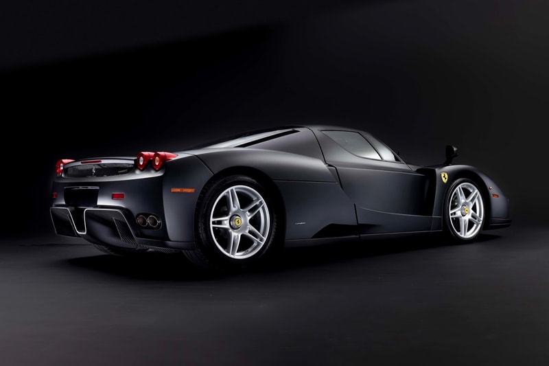 The Only Factory Matte Black Ferrari Enzo Is Heading to Auction