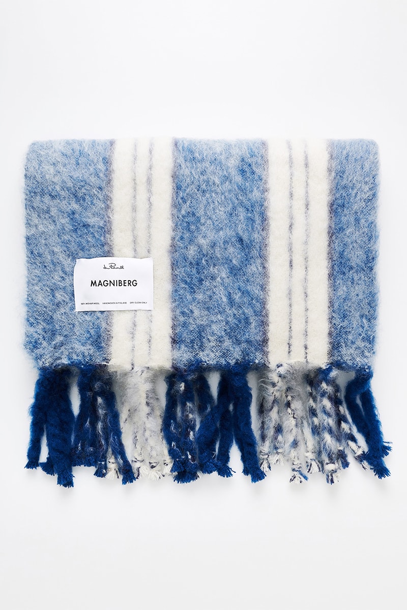 Cozy up with Magniberg's New Mohair Blankets