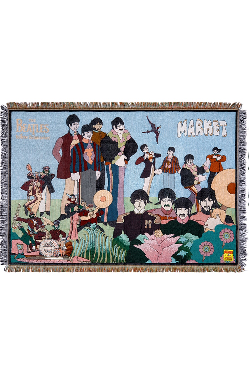 MARKET x The Beatles 'Yellow Submarine' Inspired Capsule yellow blue black cream the beatles