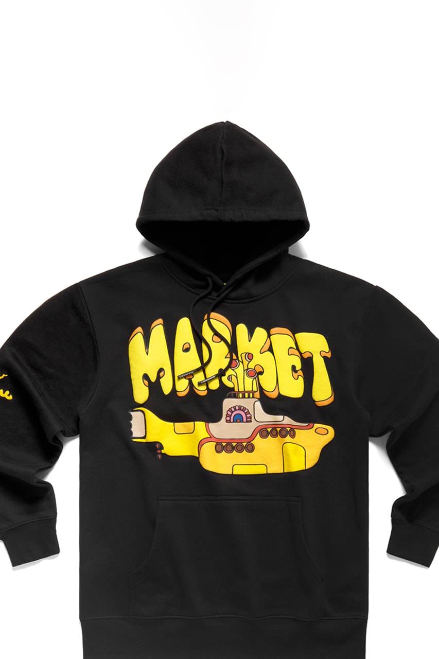 MARKET x The Beatles 'Yellow Submarine' Inspired Capsule yellow blue black cream the beatles