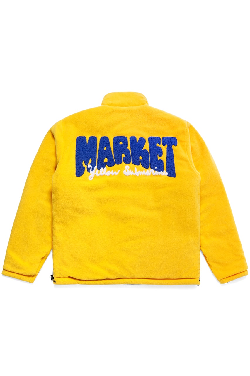 MARKET x The Beatles 'Yellow Submarine' Inspired Capsule yellow blue black cream the beatles