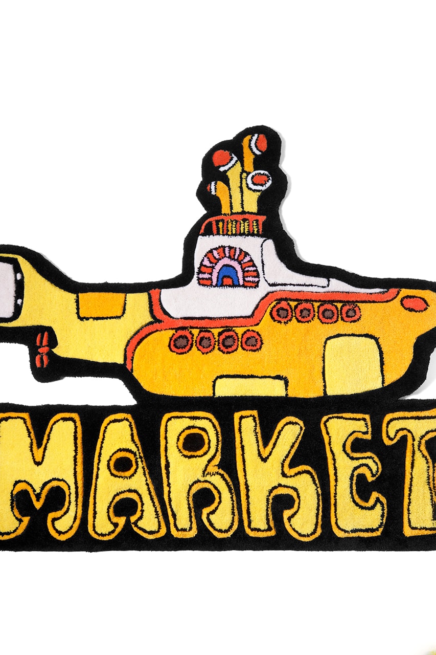 MARKET x The Beatles 'Yellow Submarine' Inspired Capsule yellow blue black cream the beatles