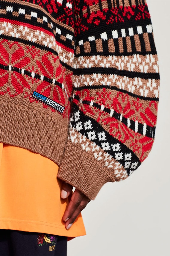Martine Rose Fair Isle Knit Jumper Release Information Christmas Thanksgiving holiday menswear