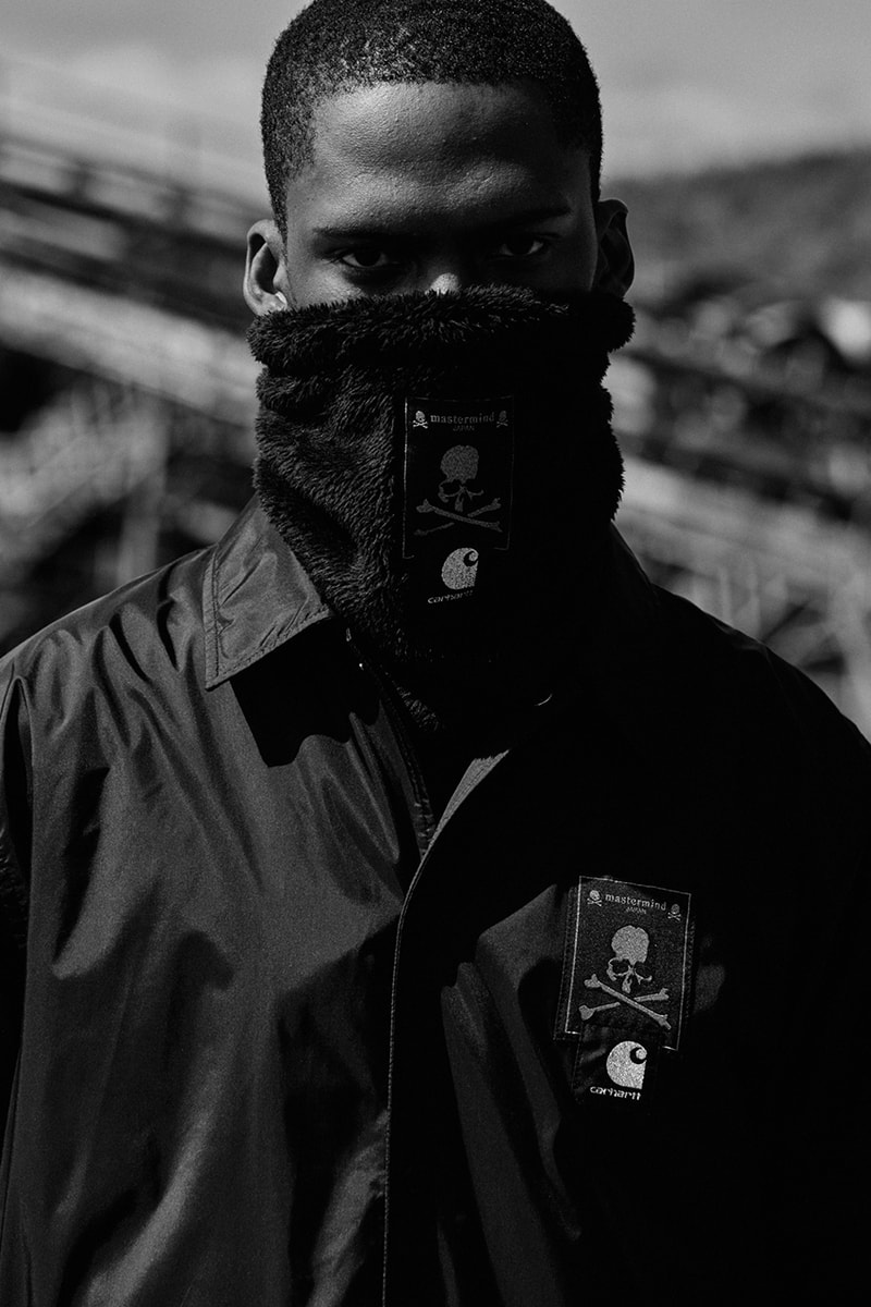 mastermind JAPAN x Carhartt WIP Collaboration Collection Release Information Masaaki Homma Lookbook Drops Apparel Skulls