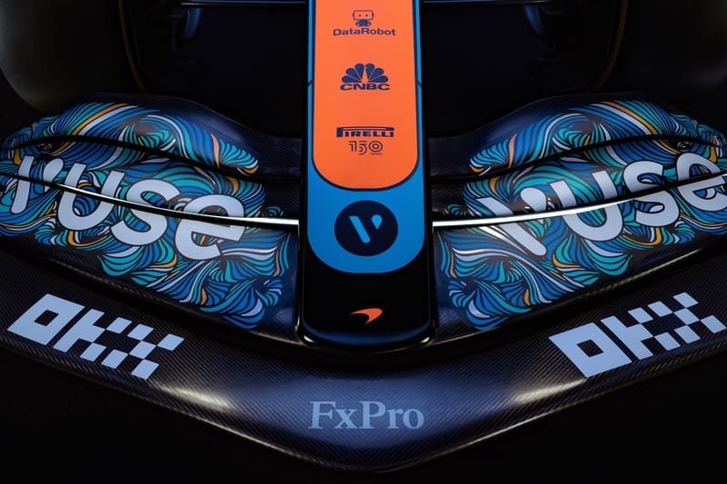 Anna Maria Aoun’s Linear Art Graces New Vuse x McLaren Car Livery