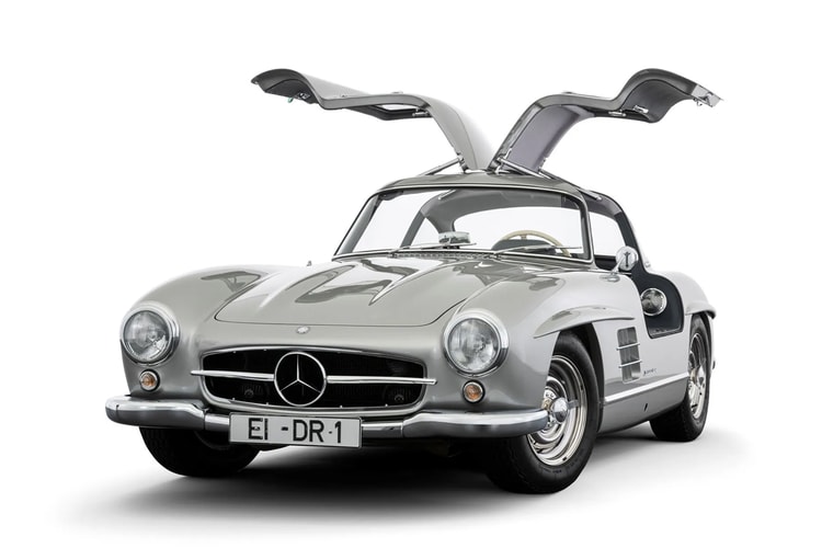 The 1955 Mercedes-Benz 300 SL Gullwing That Inspired Andy Warhol's 'Cars' Series Is Up for Auction