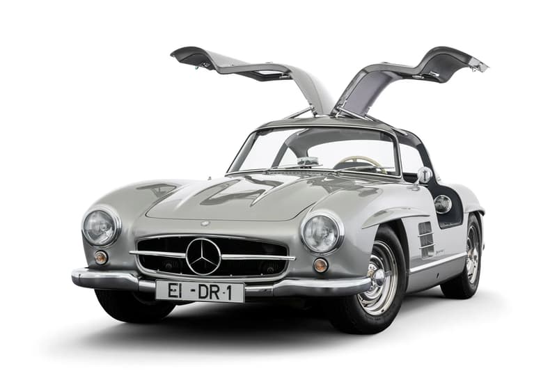 mercedes benz 300 sl gullwing andy warhol cars series sothebys auction 1 5 3 million usd estimate photos info story