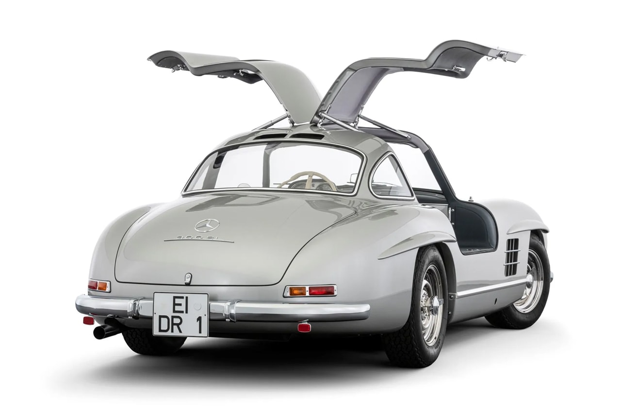 mercedes benz 300 sl gullwing andy warhol cars series sothebys auction 1 5 3 million usd estimate photos info story