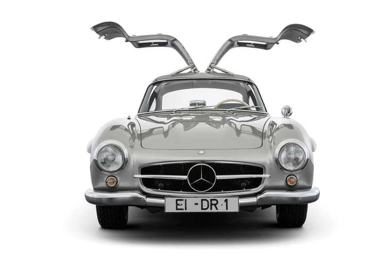 mercedes benz 300 sl gullwing andy warhol cars series sothebys auction 1 5 3 million usd estimate photos info story