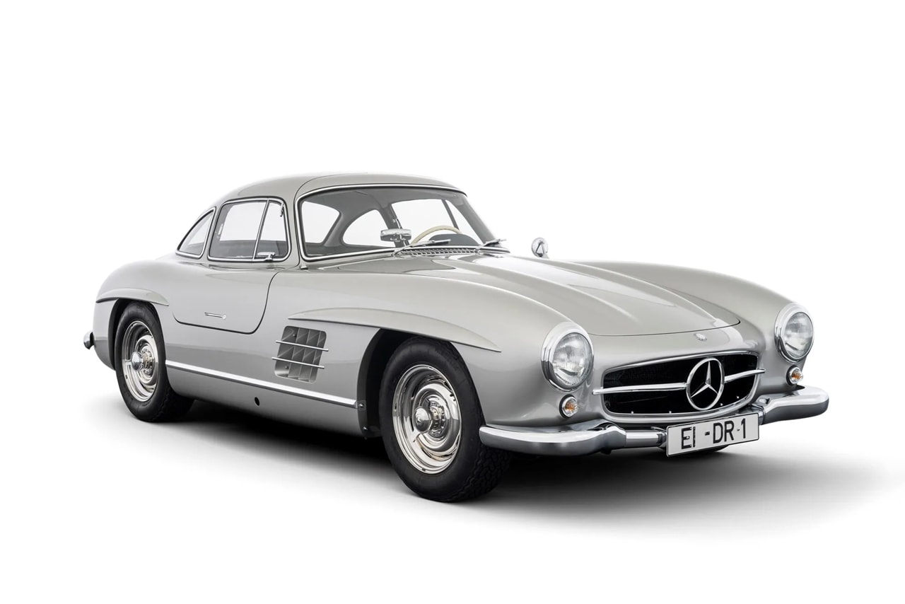 mercedes benz 300 sl gullwing andy warhol cars series sothebys auction 1 5 3 million usd estimate photos info story