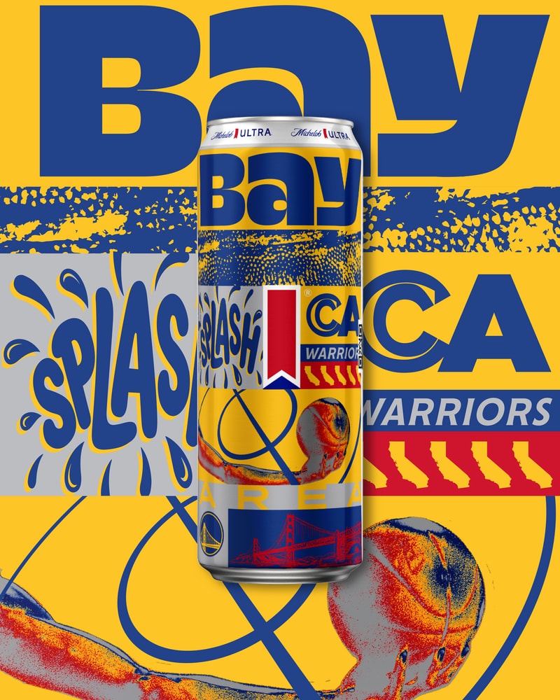Michelob ULTRA Art Basel Festival NBA Team Cans Digital Art Reveal Announcement Pop-Up Courtside Countdown Challenge Maps Backlot Miami Florida 21 Savage Gary Payton Chris Brickley Alonzo Mourning