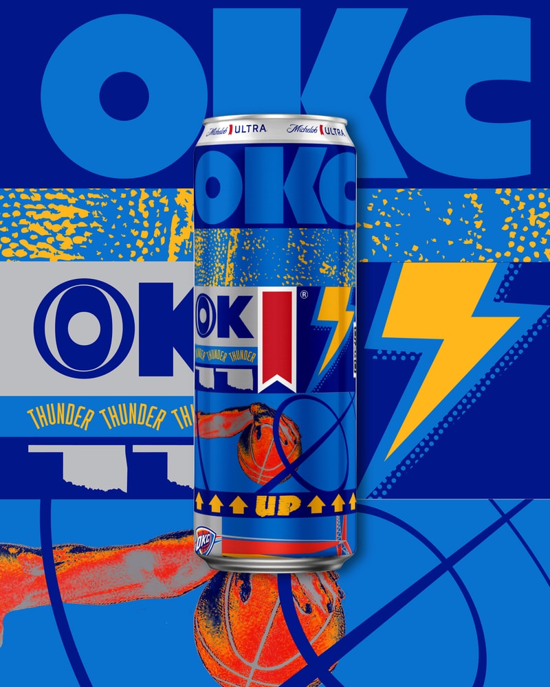 Michelob ULTRA Art Basel Festival NBA Team Cans Digital Art Reveal Announcement Pop-Up Courtside Countdown Challenge Maps Backlot Miami Florida 21 Savage Gary Payton Chris Brickley Alonzo Mourning