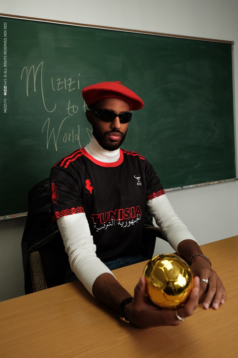 MIZIZI FC Football Jerseys World Cup Cameroon Ghana Morocco Senegal Tunisia Soccer Sports Qatar FIFA 