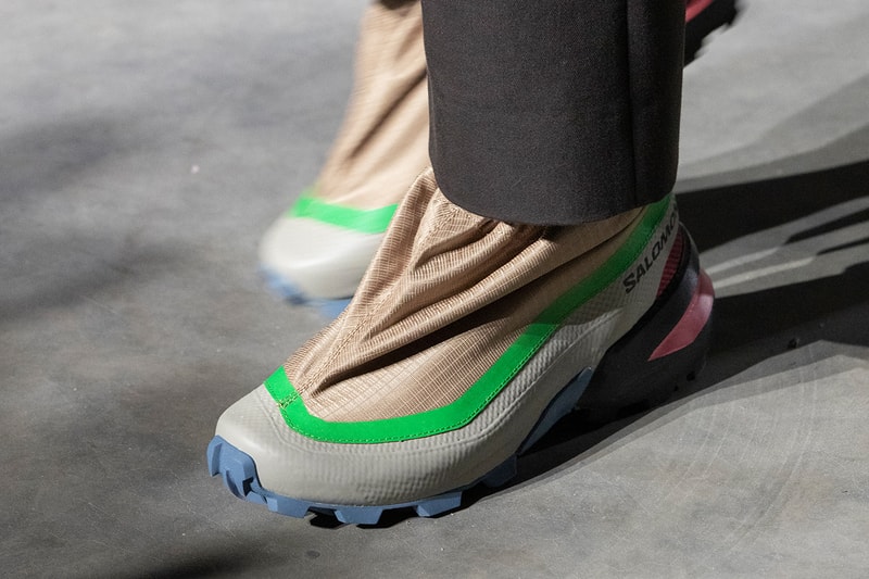 MM6 Maison Margiela x Salomon Cross Low Cross High Fall Winter 2022 FW22 Runway Collaboration Collection Release Information