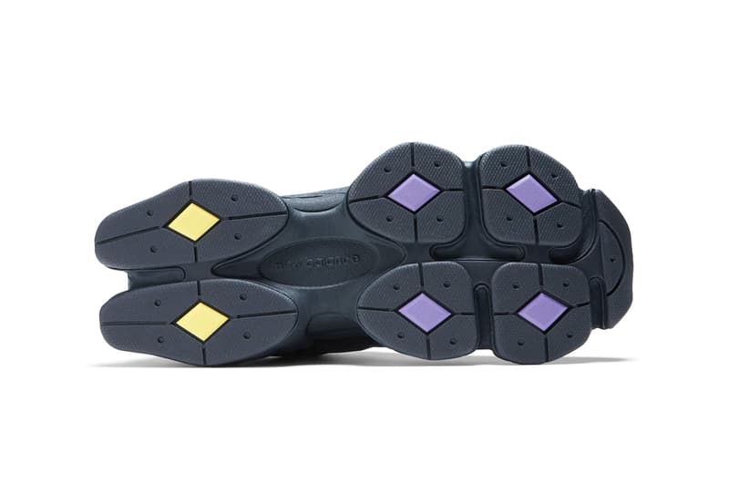 U9060ML Official Look at Mowalola x New Balance 90/60 black teal purple sneakers abzorb midsole shoes footwear paris fashion week pfw uk spring summer 2023 ss23 collaboration