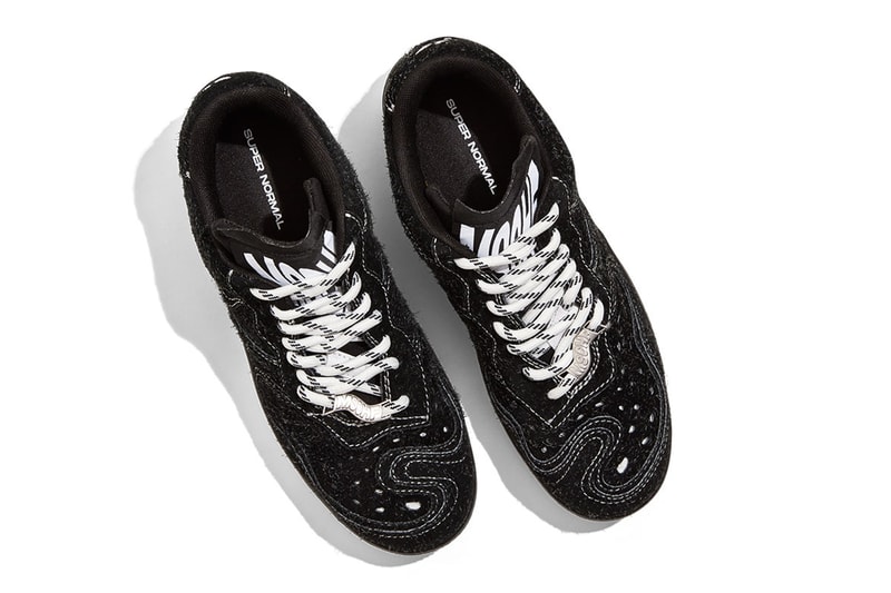 MSCHF Super Normal 2 5 o clock shadow november 3 perrotin edition solo gallery no more tears Im lovin it 666 pairs black hairy upper artust oriif perrotin release info date price