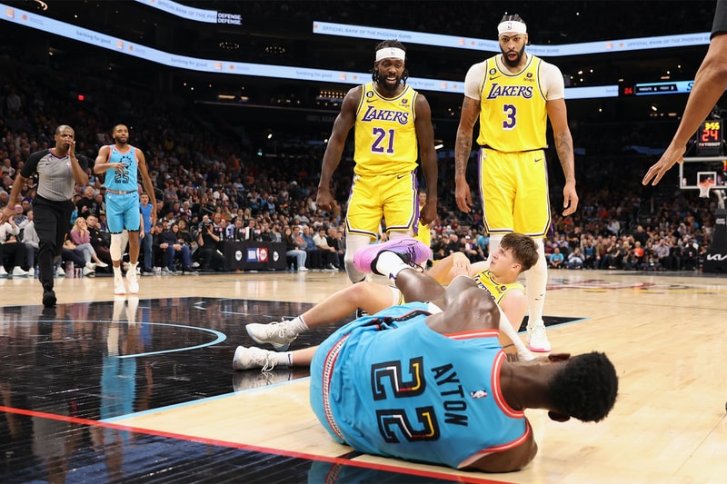 NBA Suspends Lakers' Patrick Beverley After Altercation With Deandre Ayton 3 games three games devin booker phoenix suns reaves lebron james flagrant foul basketball los angeles