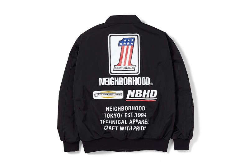 NEIGHBORHOOD x Harley Davidson Capsule Collection release information motorcycle sport apparel