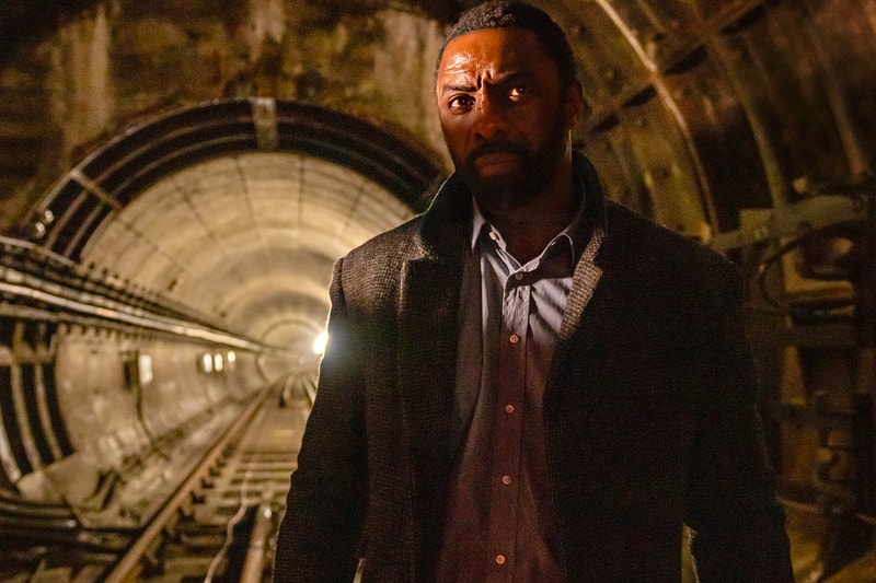 First Look Images of Idris Elba Leaving London in 'Luther' Film bbc films neil cross jamie payne netflix