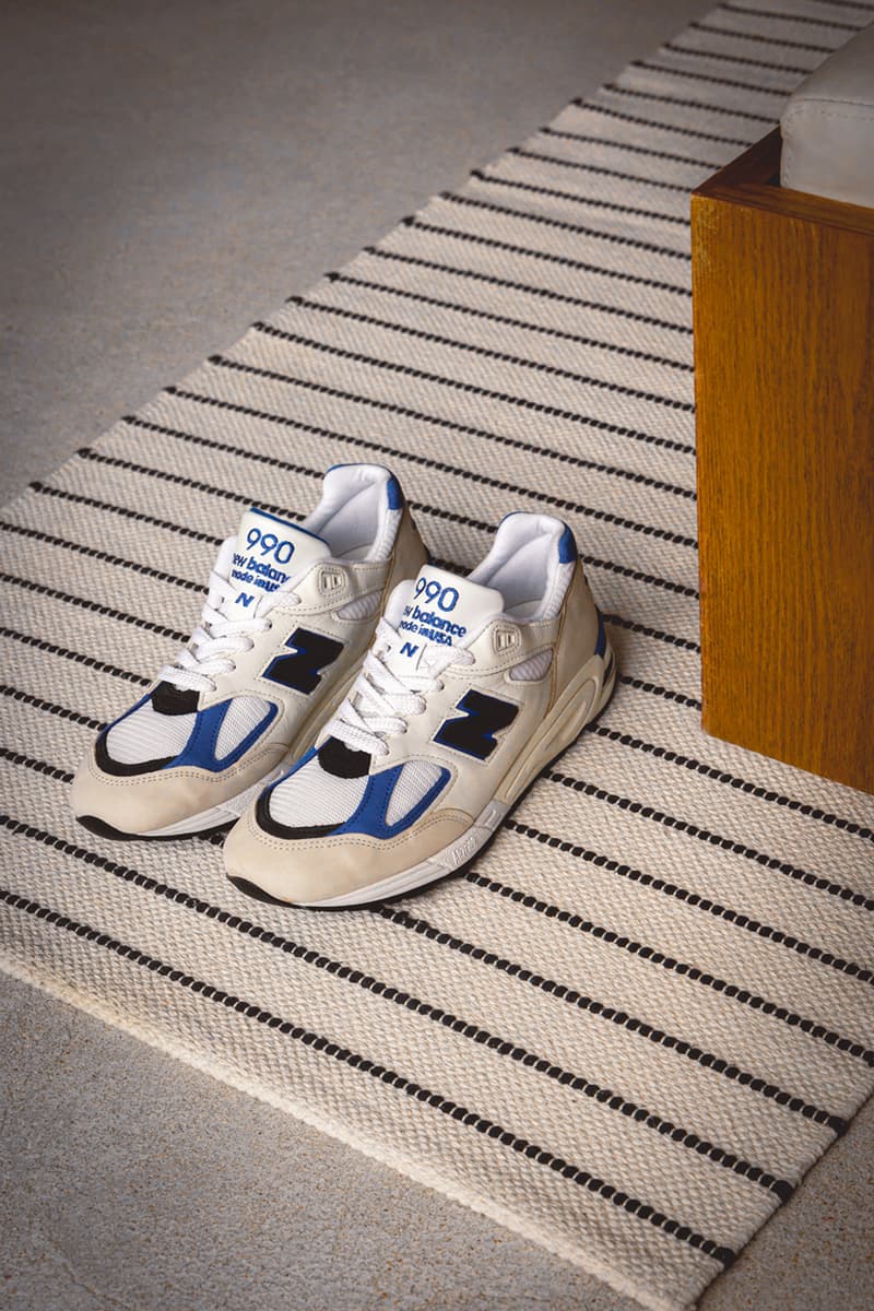 New Balance MADE in USA 990v3 990v2 White Blue Release Teddy Santis Date info store list buying guide photos price