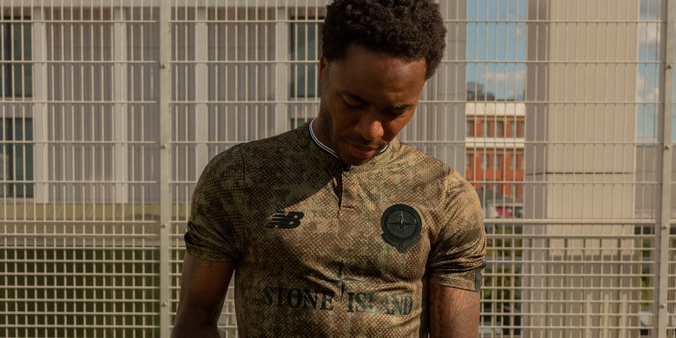 Dave put the Stone Island logo on a football jersey