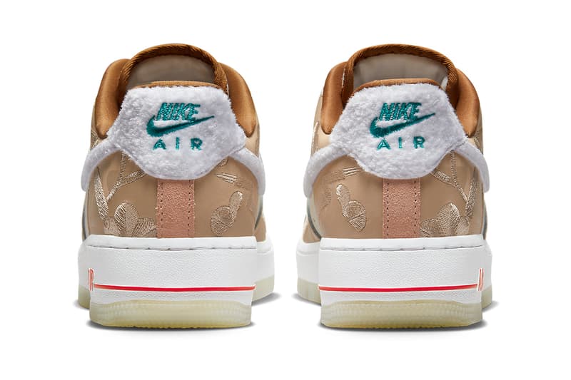 nike air force 1 low chinese new year beige furry swooshes FD4341 101 release date info store list buying guide photos price 