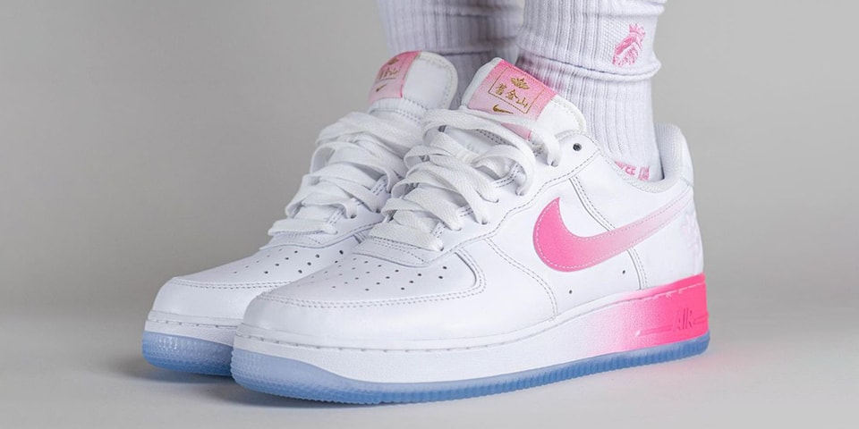 On-Foot Look at the Nike Air Force 1 Low "San Francisco Chinatown"